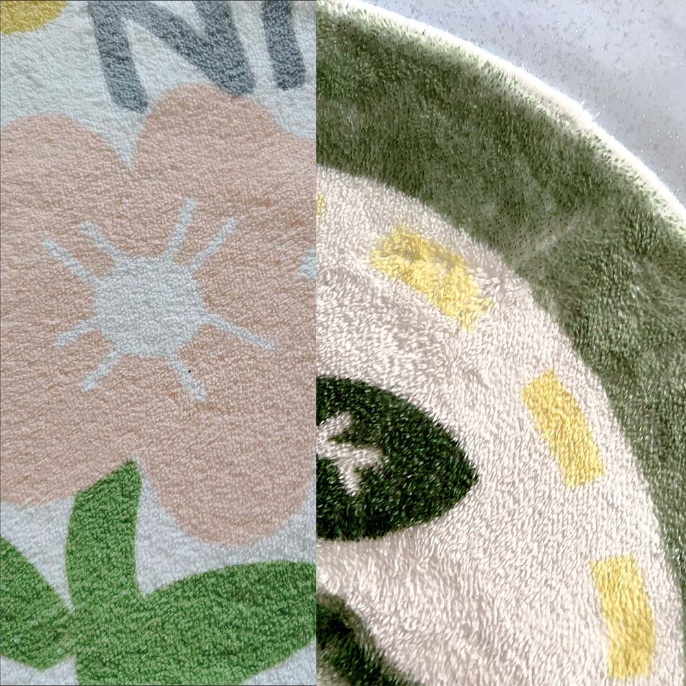 badmat antislip superabsorberende vloermat handdoek met bloempatroon voor badkamer sneldrogend tapijt badkamer badmat thuis