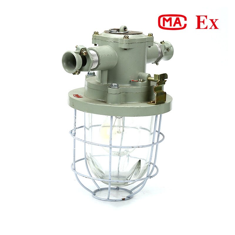 Kbb-60/127v series explosion-proof incandescent lamp for mining (top) 60W 127V explosion-proof lamp for mining
