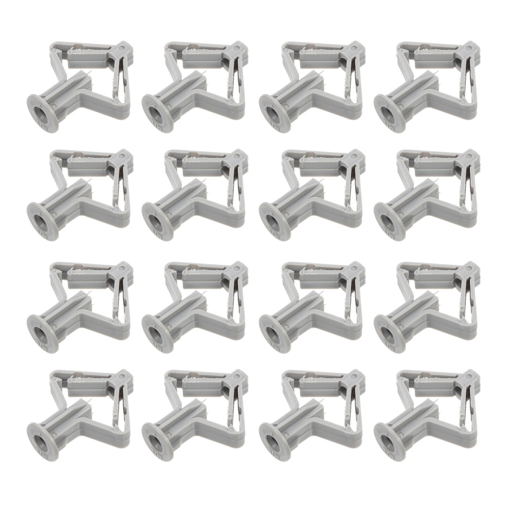 250 Pcs Anchor Durable Premium Plastic Expansion Anchor Hardwares Accessories Drywall Fixings for Home