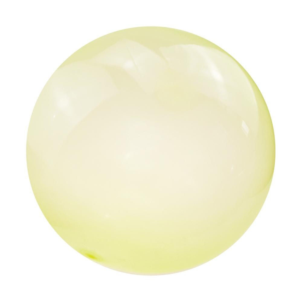 Children Outdoor Soft Air Water Filled Bubble Ball Blow Up Balloon Toy Fun Party Game Summer for Kids Inflatable: S Yellow