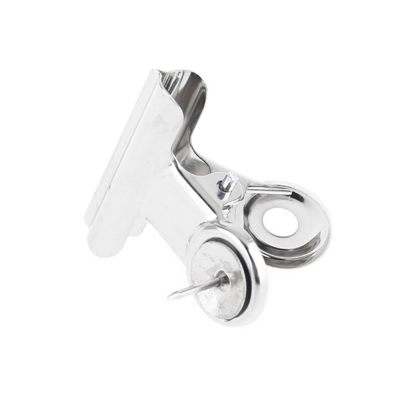 20 Pieces Push Pins Clips Tacks Clips Thumb Clips Wall Clips with Pins for Cork Boards Cubicle Walls Using Art Projects Photos