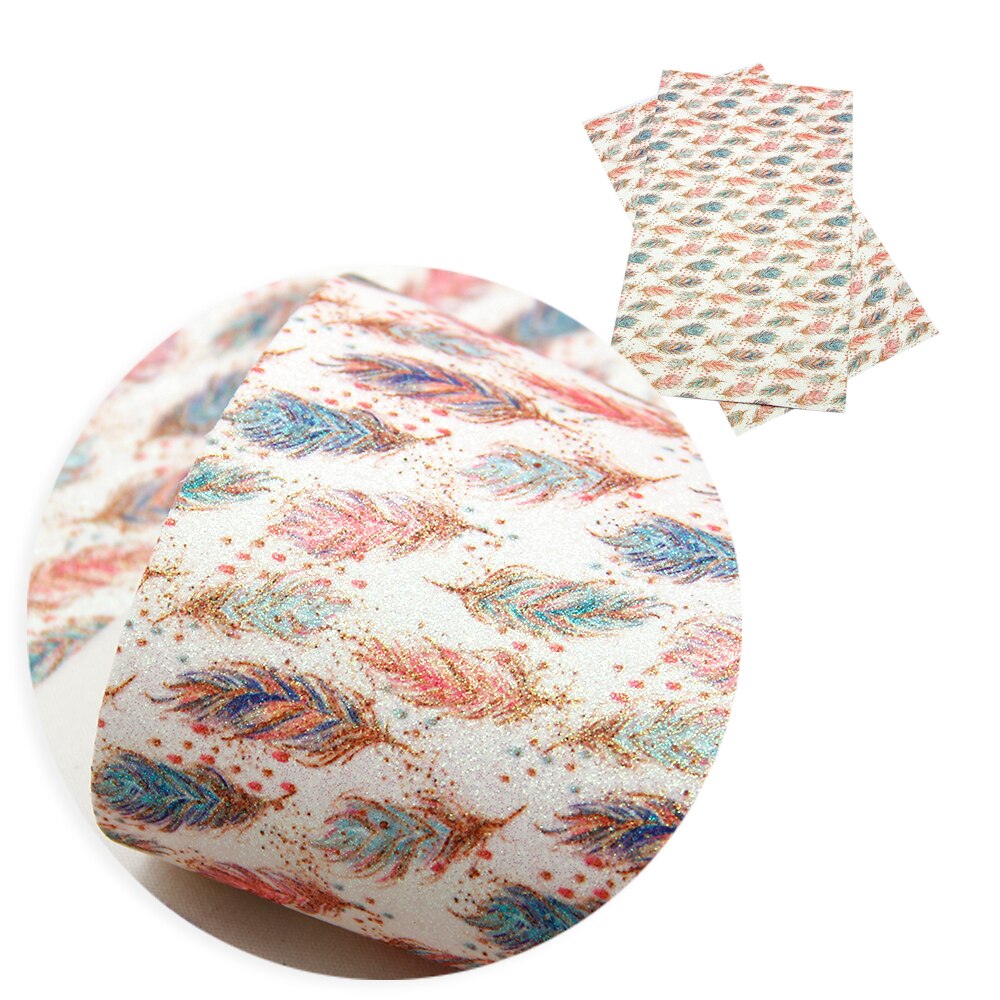 Veer Dreamcatcher Pijl Glitter Pu Kunstleer Kunstleer Stof Synthetisch Diy Waterdichte Naaien Boog Tas Broche Auto 20X33CM: 1077757011