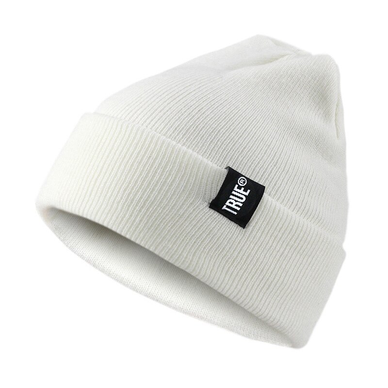 Chapéus de inverno quente de malha de lã gorro slouchy gorro para snowboard esqui patinação: W