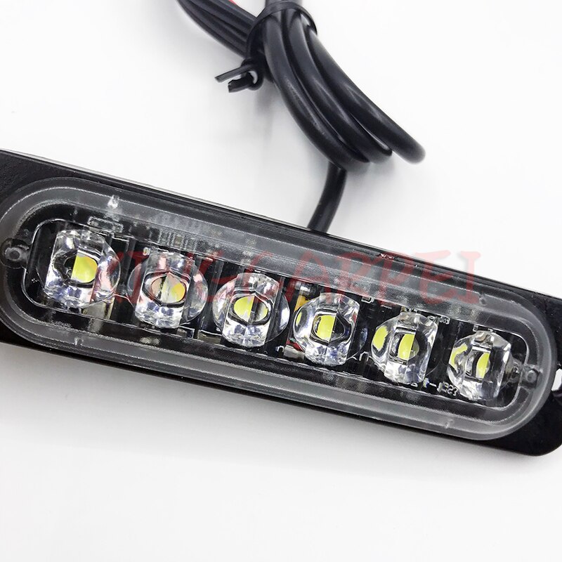 FEUX DE REMORQUE Ultra-thin Side Flash 12LED Stroboflash Signal Warning