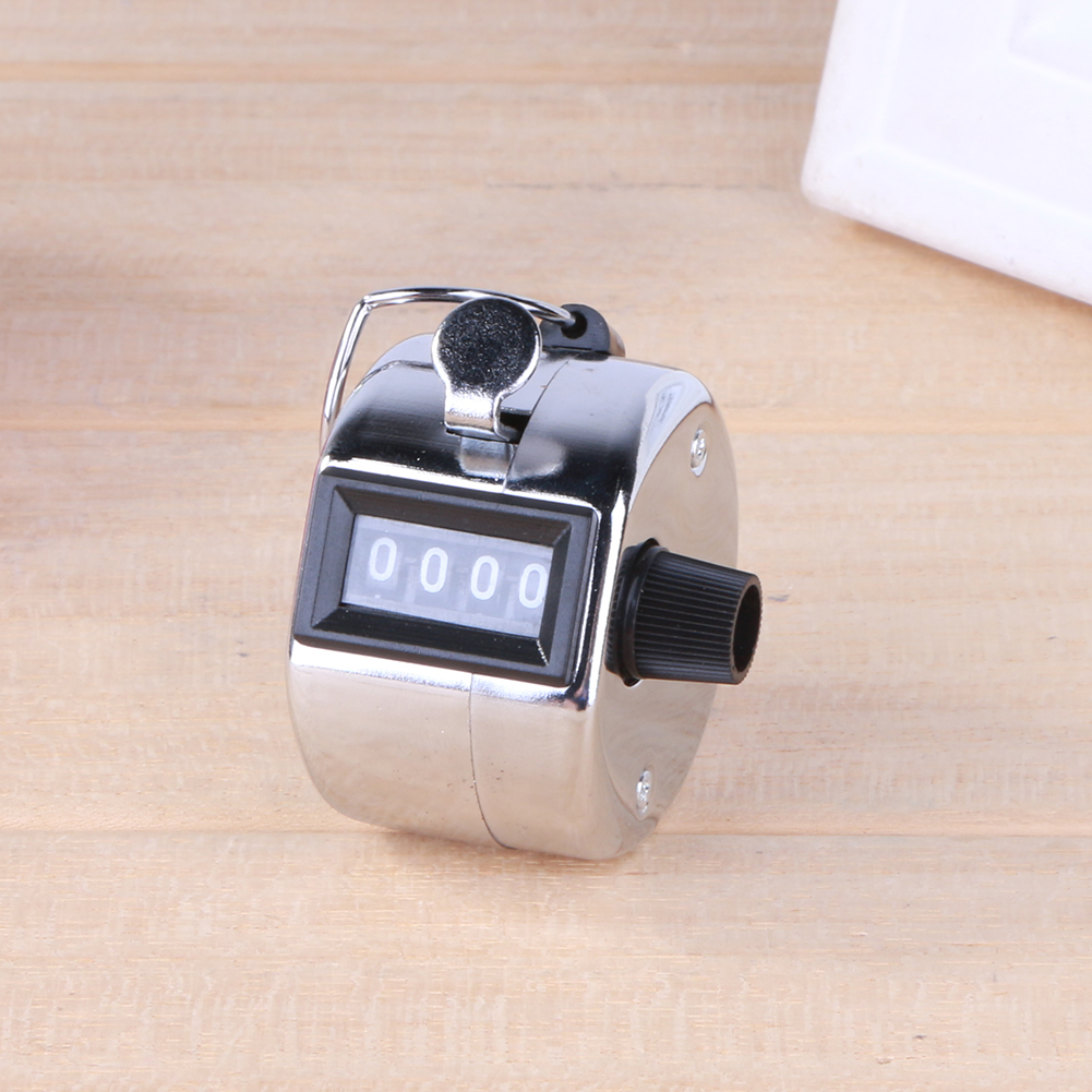 10/5/1 stücke Mini-Hand zähl zähler Anzeige manuelle Zählung Tally Timer 4-stellige Anzahl Zähler Fußball Golf Zähler max. 9999