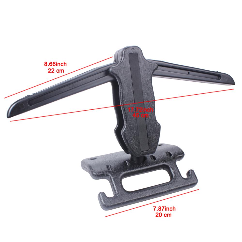Universal Car Vehicle Back Seat Headrest Hanger Foldable Vehicle Hanger Hook Holder for Bag Purse Coat Clothes Grocery