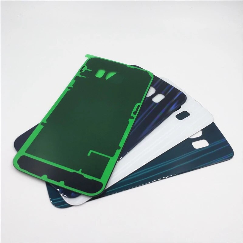 Battery Cover For Samsung Galaxy S6 G920 Back Cover G925 G928 S6 Edge S6 + S6Edge Plus Rear Glass Housing Door