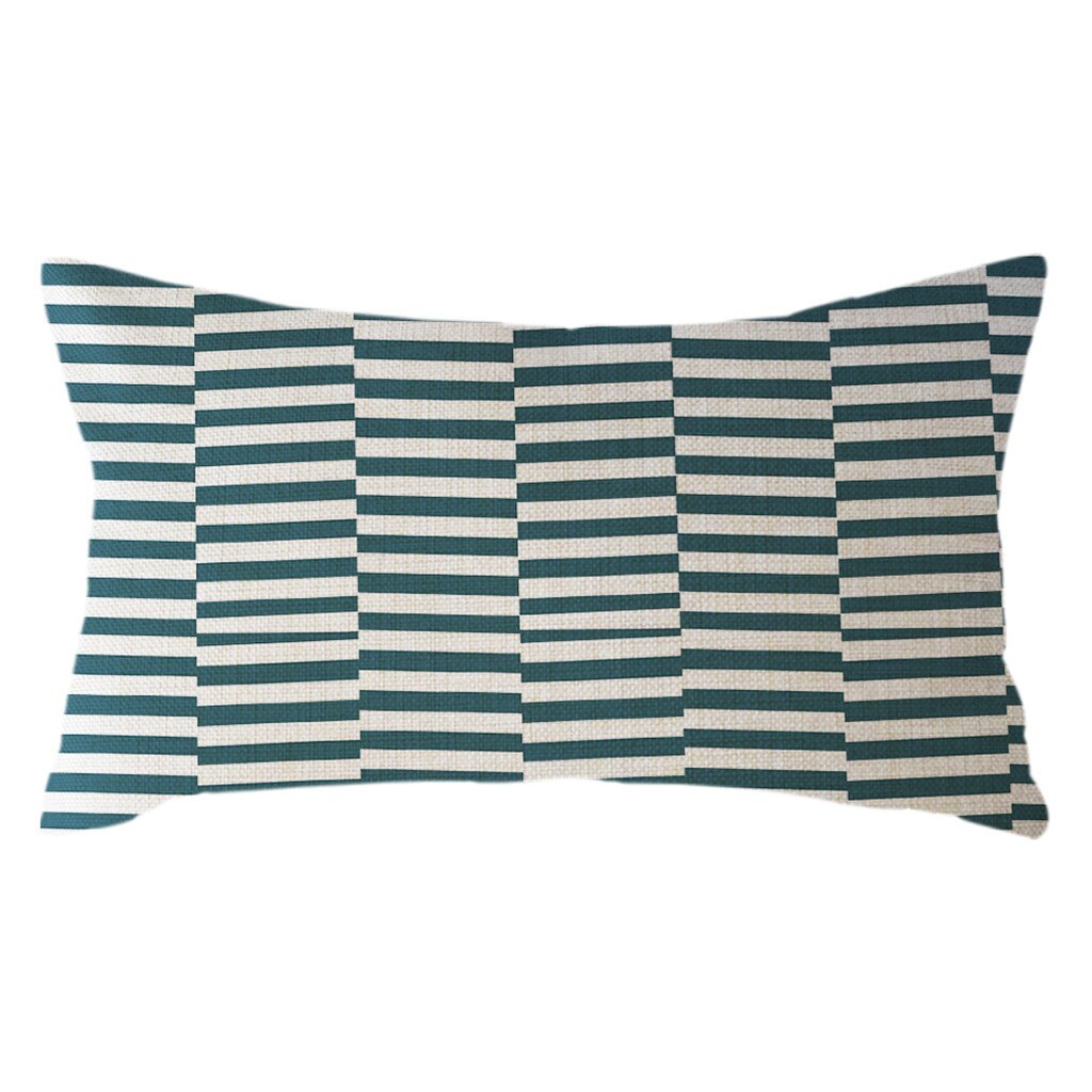 Tops Minimalistische Geometrische Rechthoek Kussenhoes Room Decor Mode 30X50Cm Linnen Kussensloop Woondecoratie Accessoires