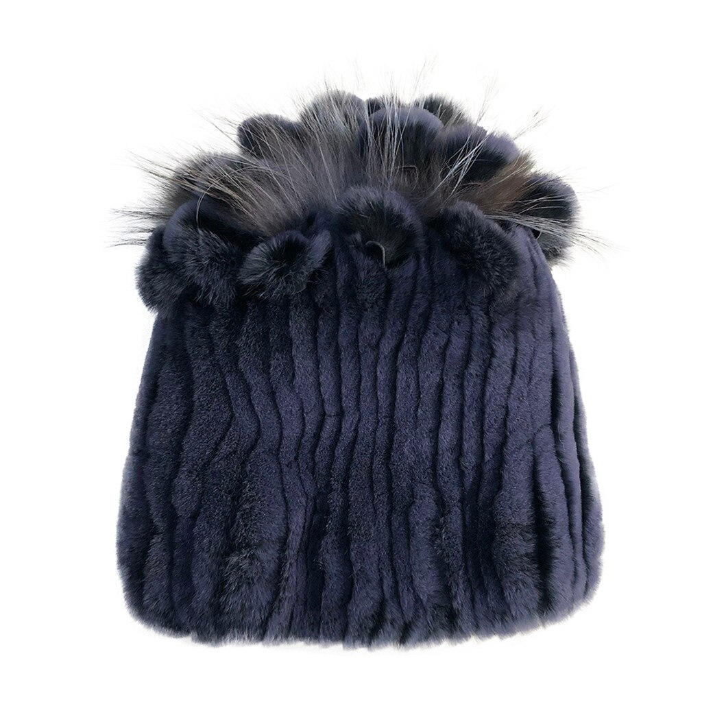 Winter Hats Women Warmth Colorful Warm Caps Female Headgear Czapka GRS: D