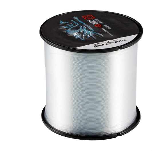 Sedal de Pesca de nailon superfuerte, hilo de pescar de 500m, monofilamento, Sedal principal, telescópico, Accesorios para Pesca de Mar: Transparente / 2.0