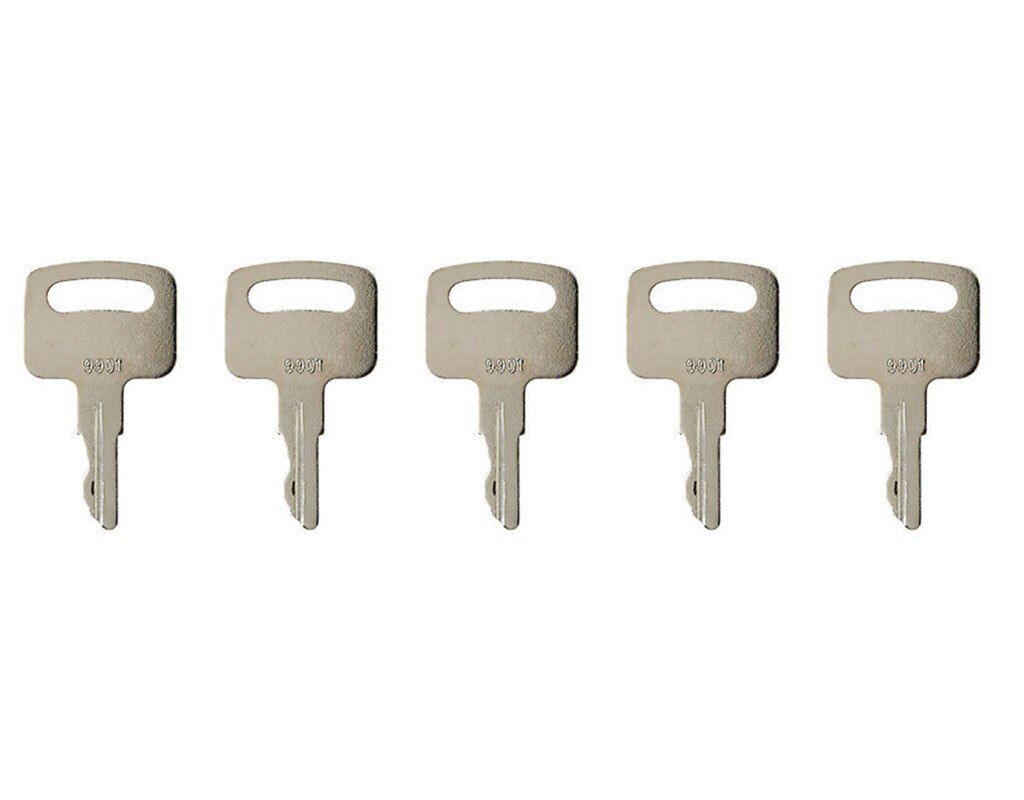 5 llaves de encendido eléctricas JLG para elevación de tijera eléctrica JLG 2860030 9901