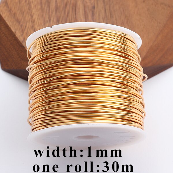 GUFEATHER M754,jewelry accessories,copper wire,18k gold plated,0.3 microns,diy bracelet necklace,jewelry making,one roll/lot: M75410