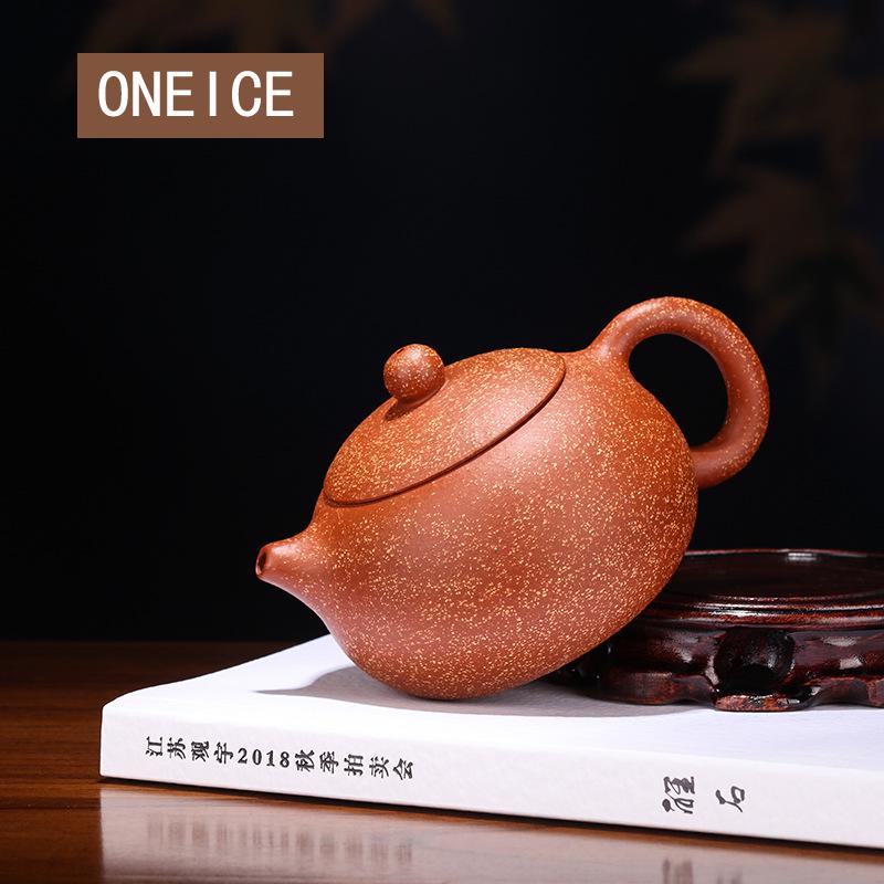 Yixing Purply Clay Teapot Chinese Kongfu Tea Pots Teaware Dragon Blood Clay Mud Xishi Teapot Pot 240ml Teaware