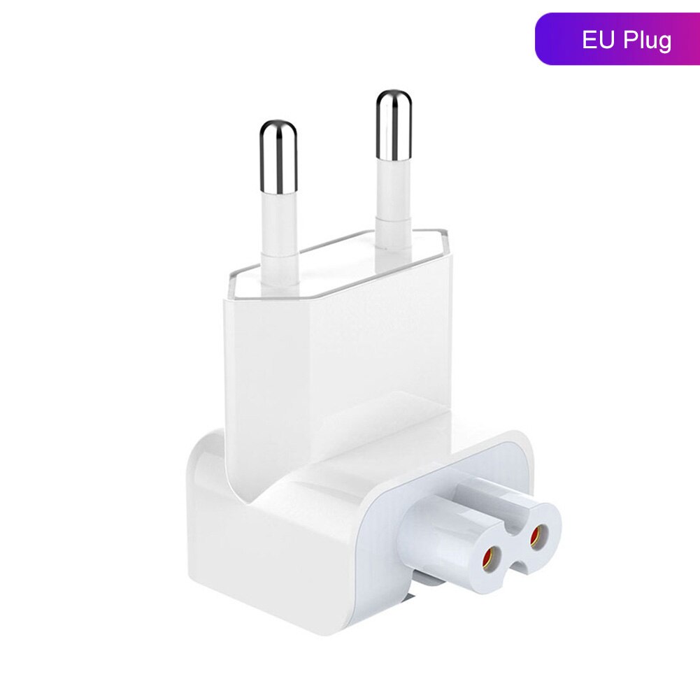AC Detachable Adapter USB Wall Charger Electrical EU UK AU Plug Converter 5V Duck Head Power Adapter for iPad iPhone MacBook: EU