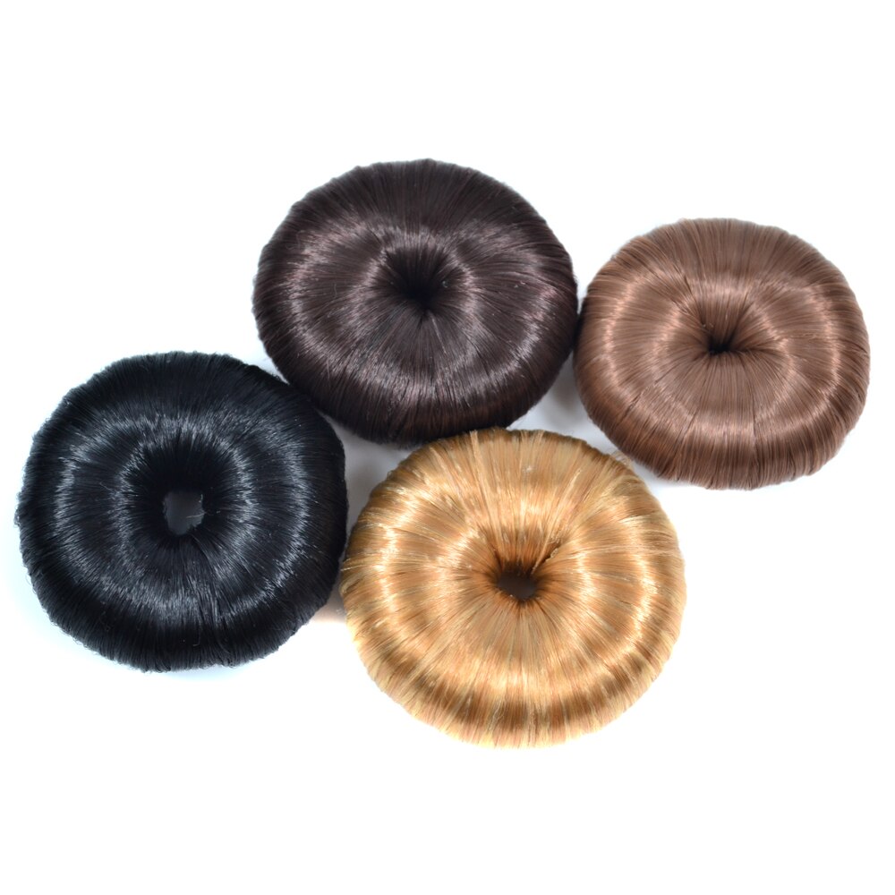 Synthetic Hair Accessory Chignon Meatball Head Donut Chignon Hair piece Bun