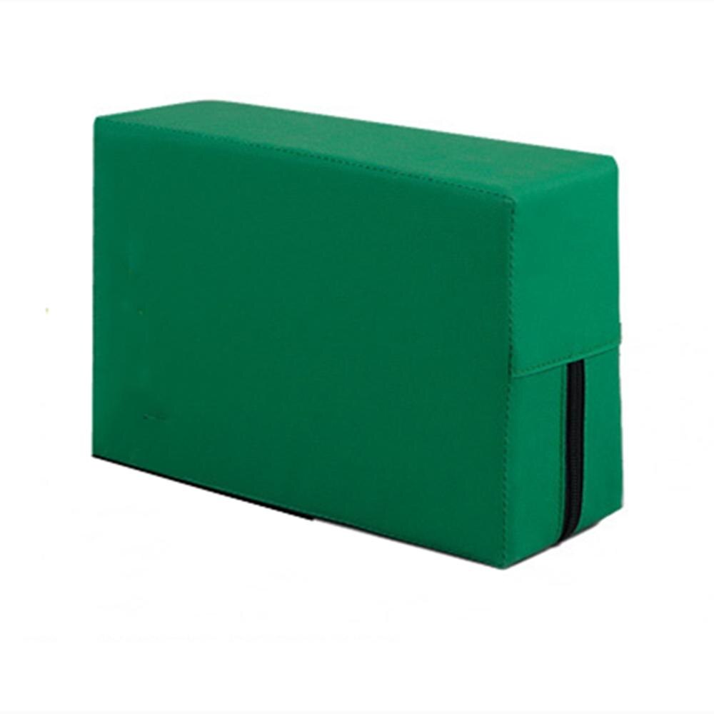 2 Pcs Yoga Block PE Leather Pilates Brick 30x20x10cm for Dacne Gymnastics Leg Press Exercise Gym Training Fitness Equipment: Green