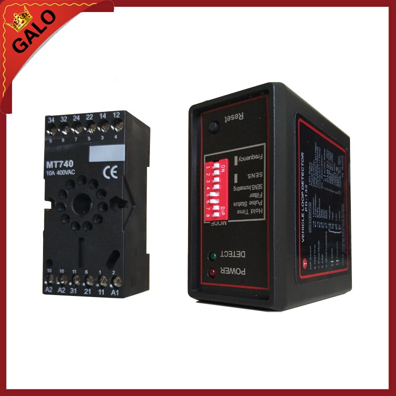 Voor automatisering voertuigdetector lusdetector om voertuiginspectie-apparaat te detecteren verkeersinductieve signaalregeling  pd132