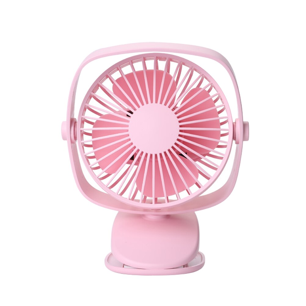 Draagbare Mini USB Fan Bureau ABS Elektrische Desktop Fan Clip 360 Graden Rotatie Elektrische Fans Mini Ventilator Voor Office Home auto