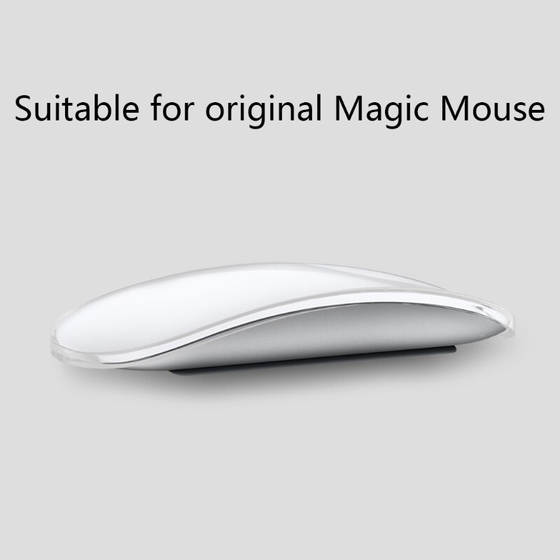 Magic Mouse Siliconen Beschermhoes Cover Transparante Anti-kras Muis Protector Compatibel Met Magic Mose 1 / 2