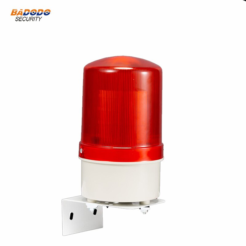 Simulation Rotierenden LED Alarm Lampe licht gelb blau verrotten grün außen tor tür lampe licht Signal warnung leuchtfeuer stimmlos