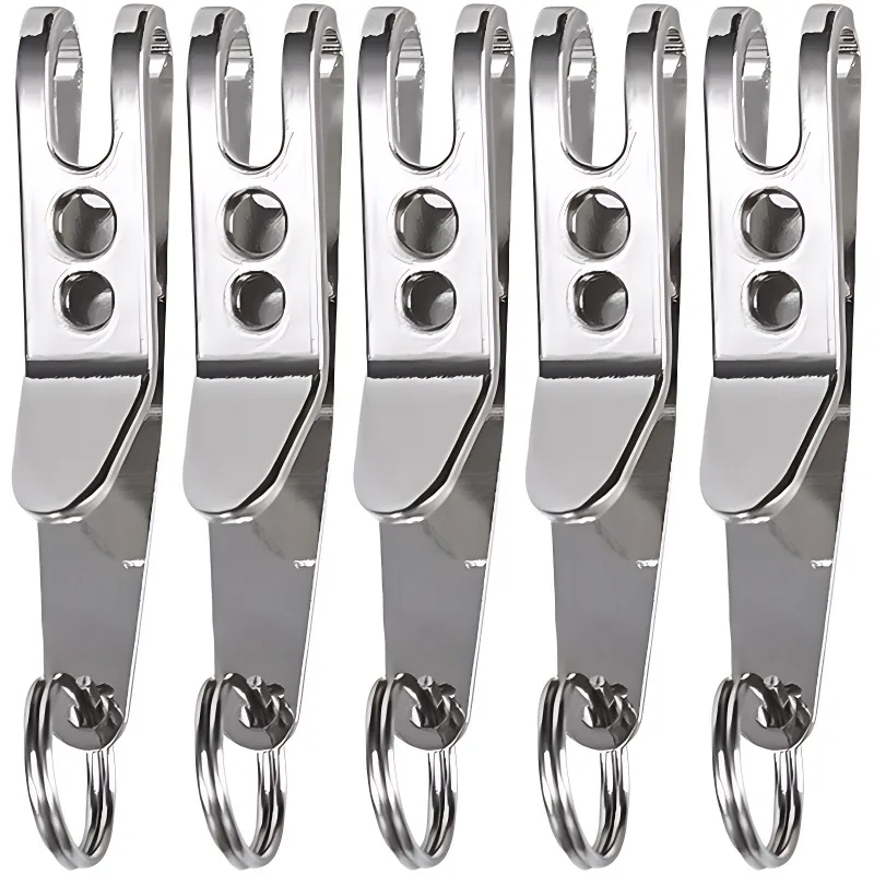 EDC Tasche Ausrüstung Tasche Suspension Clip mit Schlüssel Karabiner Clip draussen Quicklink Schlüsselanhänger Schlüsselaufhängung Tasche Clip Camping Gerät