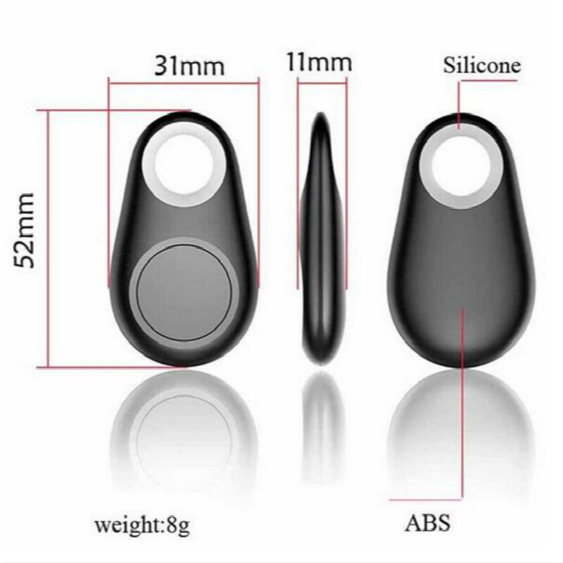 Mini Clever-Tracer GPS Lokalisierer Alarm Brieftasche Finder Schlüssel Keychain Haustier Hund Tracker Art Carphon telefon Anti Verloren Erinnern