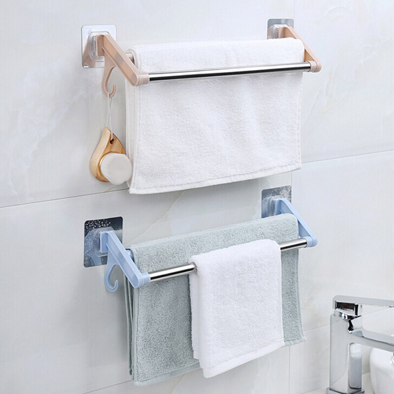 Porte-serviettes inox salle de bain porte-serviettes mural Double porte-serviettes Simple Double porte-serviettes