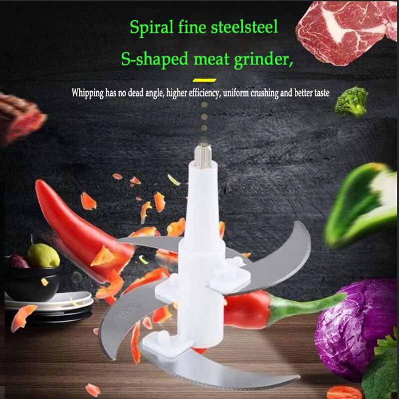 Electric meat grinder accessories multifunctional electric meat cutter mixer accessories blade
