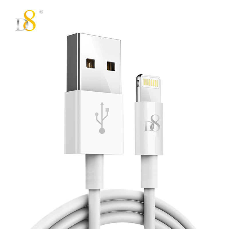 D8 Usb Kabel Voor Iphone 12 11 13 Pro Xs Max Xr X 8 7 6 2.4A Mfi Snelle Lading charger Datum Telefoon Kabel Voor Ipad Usb Data Kabel