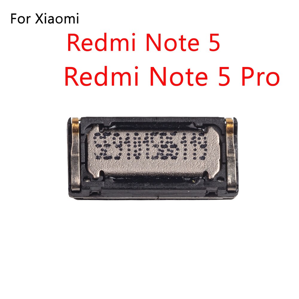 Ørestykke øre lyd top højttaler modtager til xiaomi redmi 4 pro 3 3x 3s s2 note 8 7 6 5 2 3 pro 4 4x 6a 5a: Redmi note 5
