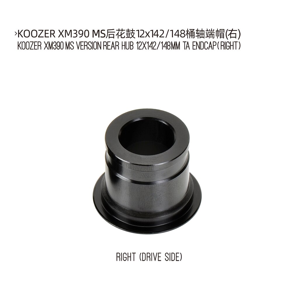 Koozer MTB Hub Tool-free Endcap For XM390 Repair Parts 9x100 QR 10x135mm 15x100 TA 12x142 141 12x148 Boost THR Converter Adapter: Rear MS TA right