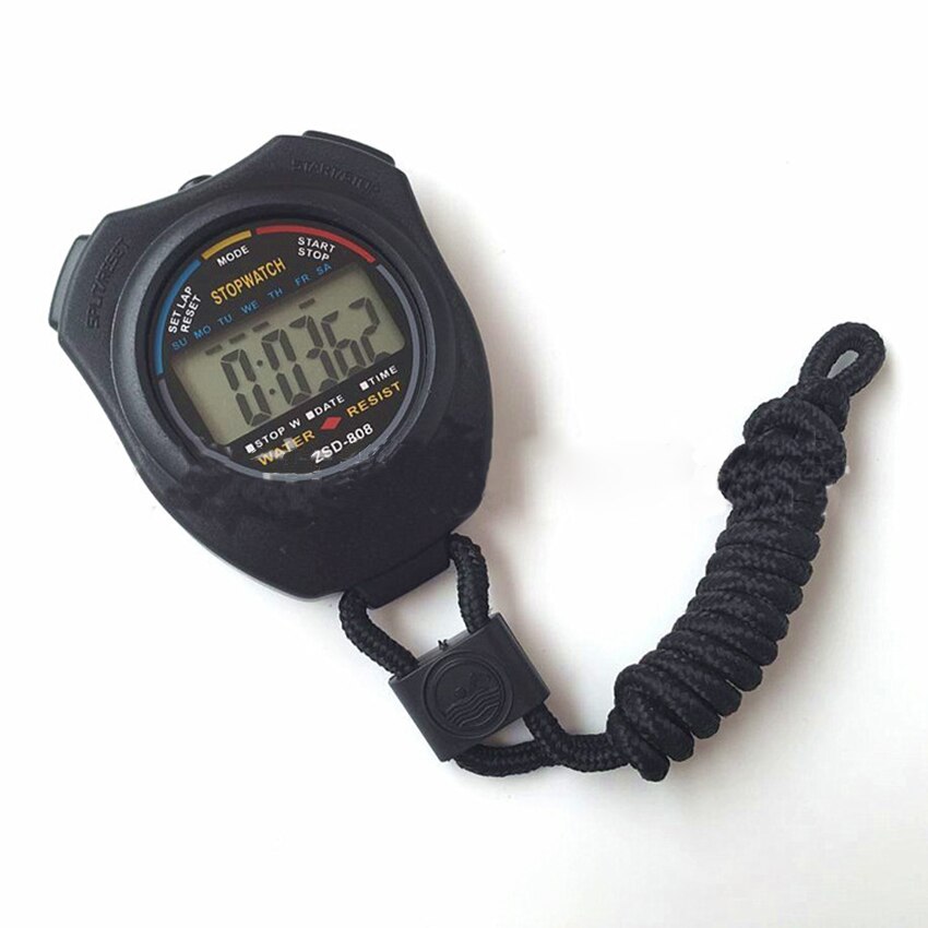 Two-way Stopwatch Multi-functional Eletric Timer Kitchen Cooking Countdown Watch Handheld Digital Sports Stopwatch