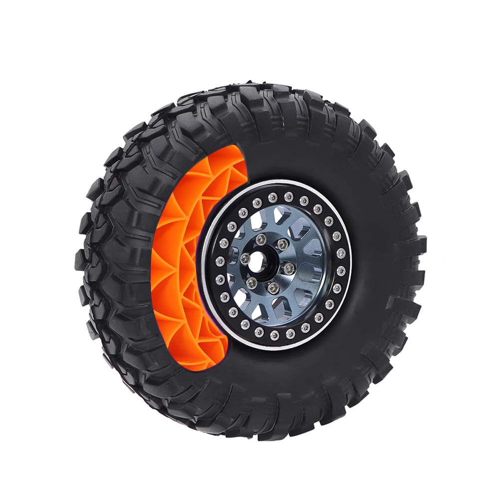 9IMOD 1,9 pouces 4 pièces insérer des pneus en caoutchouc de Silicone mousse pour 1/10 TRX4 SCX10 III
