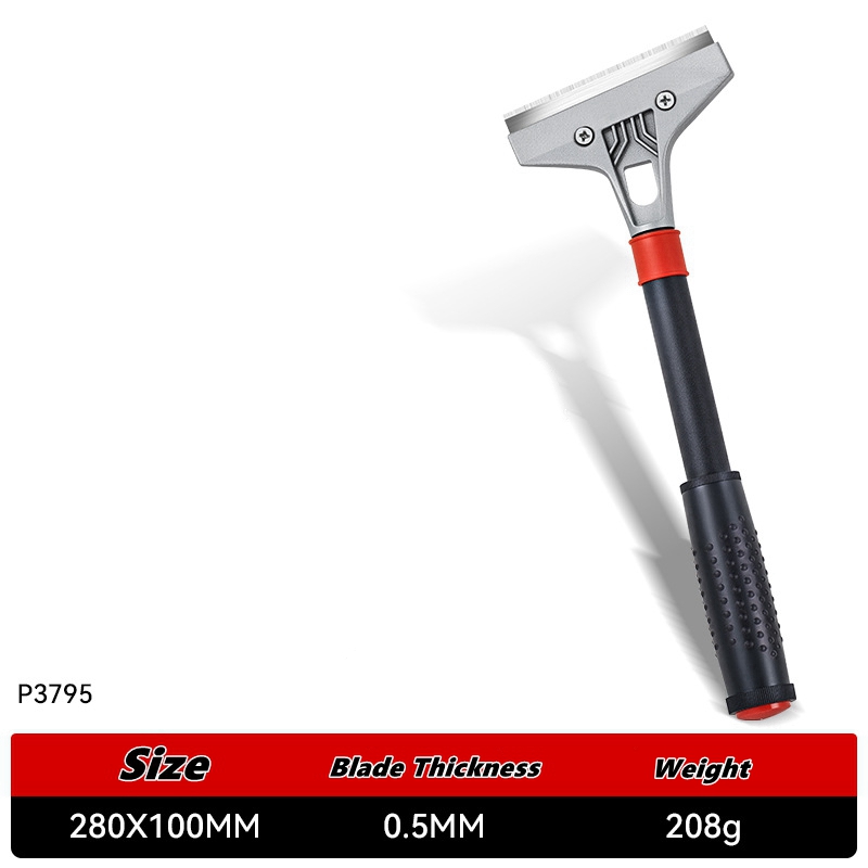 Draagbare aluminiumlegering schoonmaakschep, mes, behangschraper, verfschraper, tegelschraper, vloerschraper met sk -5 -mes, schoonmaakgereedschap voor thuis: Multi