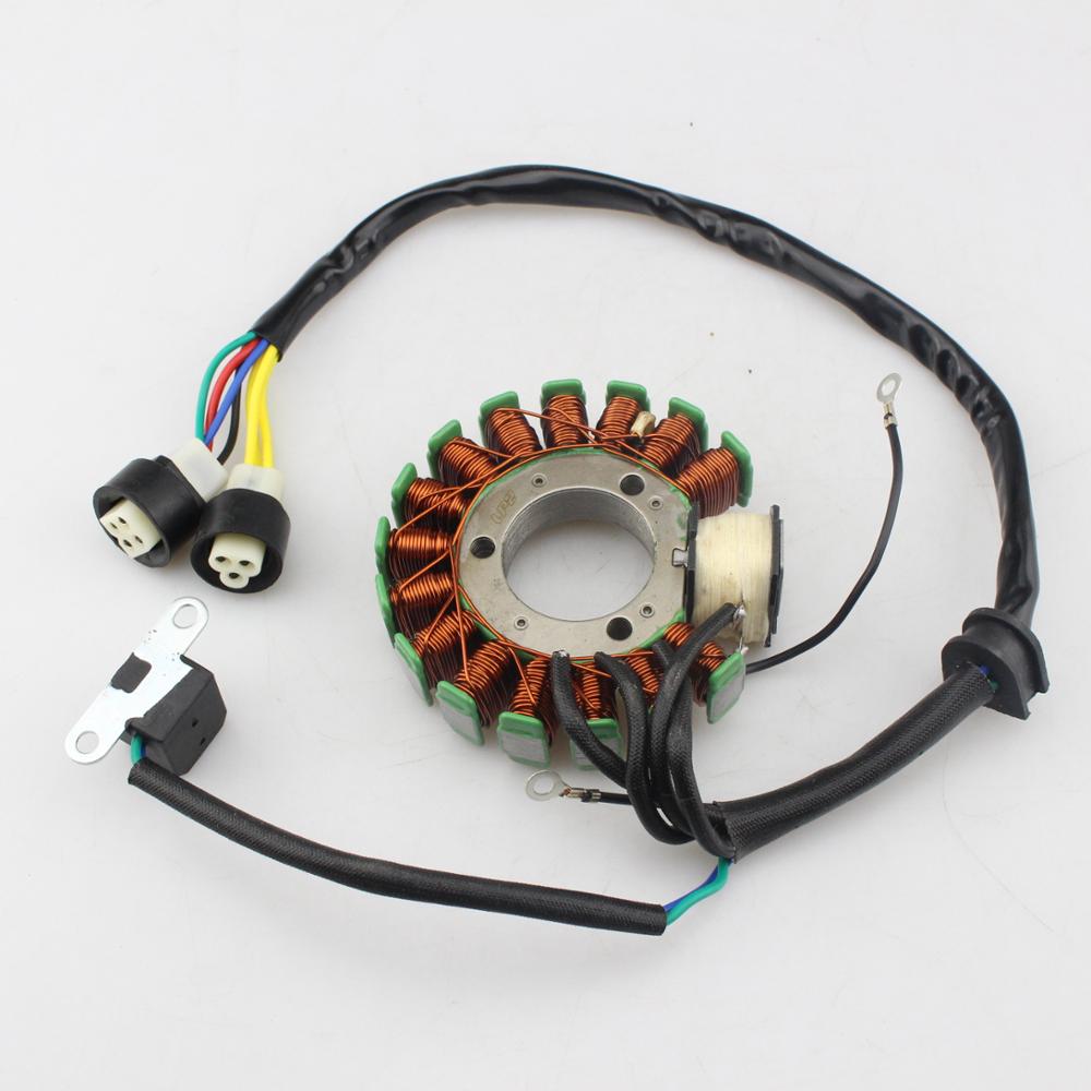 Motorcycle Magneto Stator Coil Generator Ignition Coils For Yamaha YFM225 Moto-4 1986-1988 YFM250 Moto-4 1989-1991 59V-85510-20
