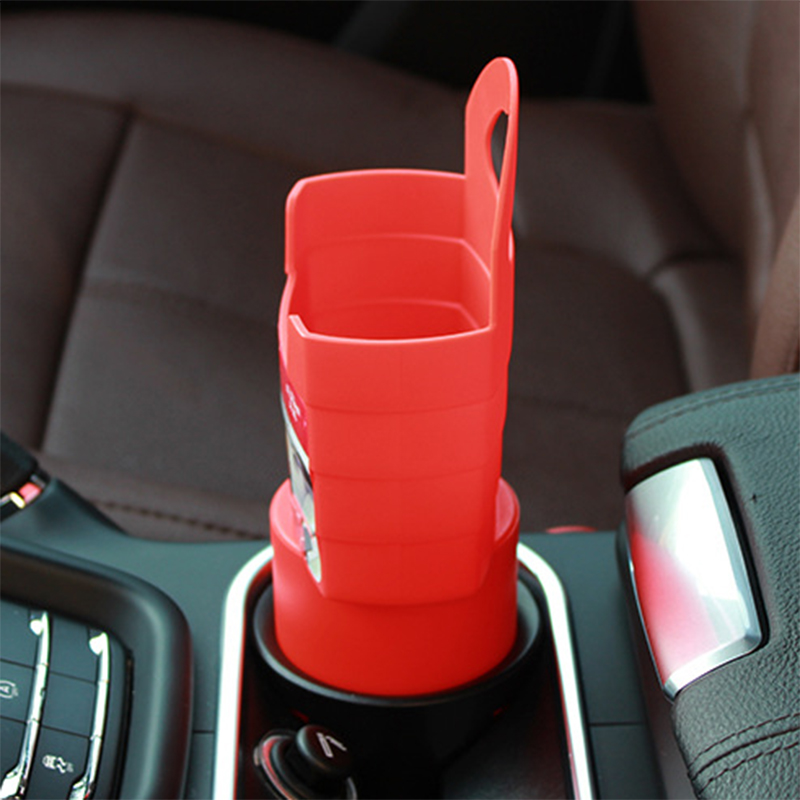 Bil pommes frites kopholder frites snacksboks multifunktionel telefonnøgle drikkemontering holder bil-styling