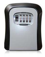 Master Lock Key Safe Box Outdoor Wall Mount Combination Password Lock Hidden Keys Storage Box Security Safes For Home Office: White