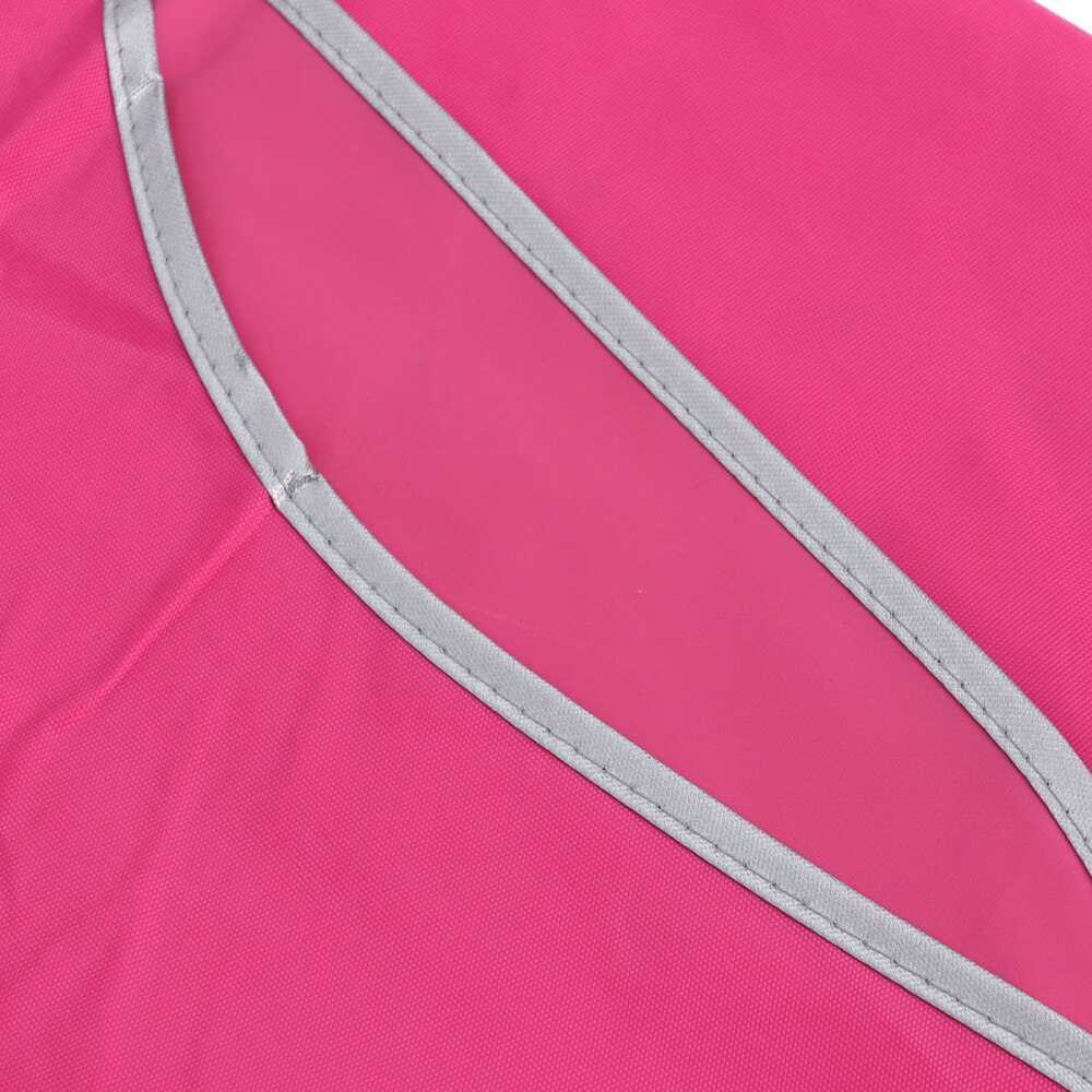 Mens Womens Cycling Bicycle Bike Raincoat Rain Cape Poncho Hooded Windproof Rain Coat Mobility Scooter Cover (Navy Blue)