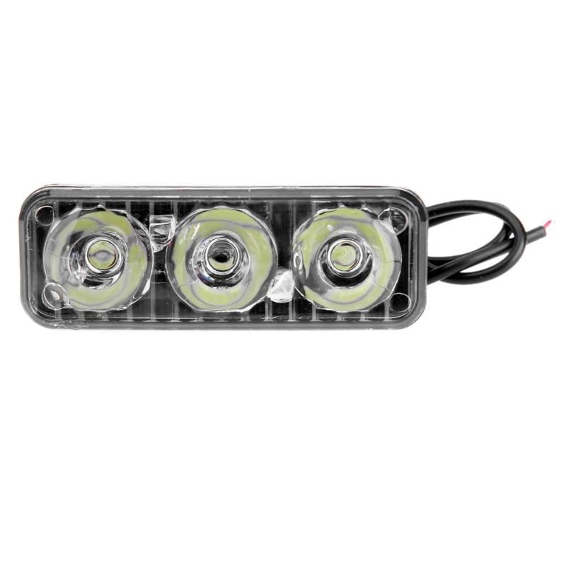12 V 18 W High Power 3LED Werklamp Voertuig Hoge/Dimlicht DRL Dagrijverlichting Driving Lamp Bar 6000 K-6700 K Auto Accessorie