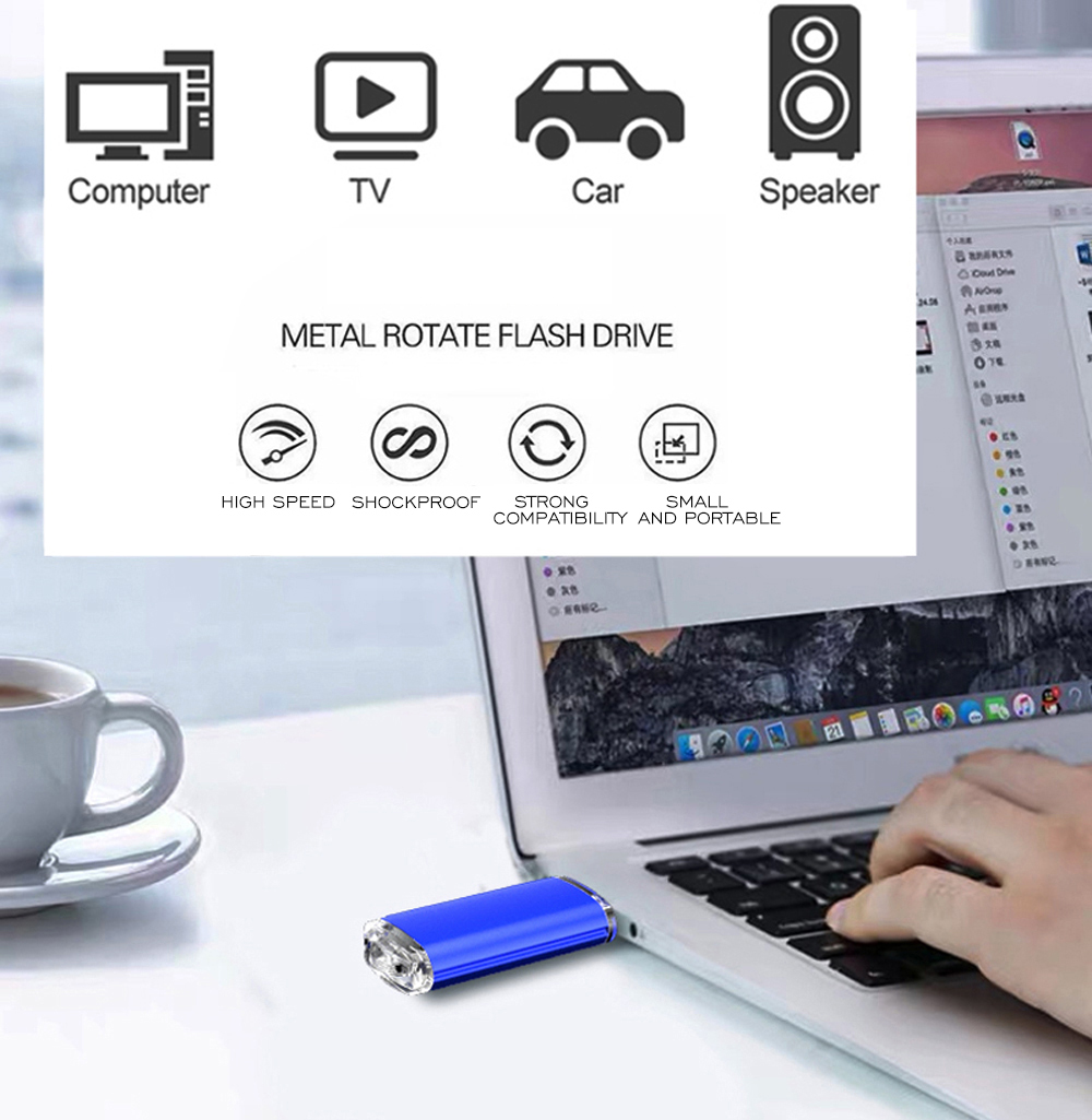 Fabrik 10PCS USB-Flash-Laufwerk 4GB USB 2.0 8GB 16GB 32GB Stift Laufwerke 128MB 256MB 512MB 2GB FLASH STICK Mem
