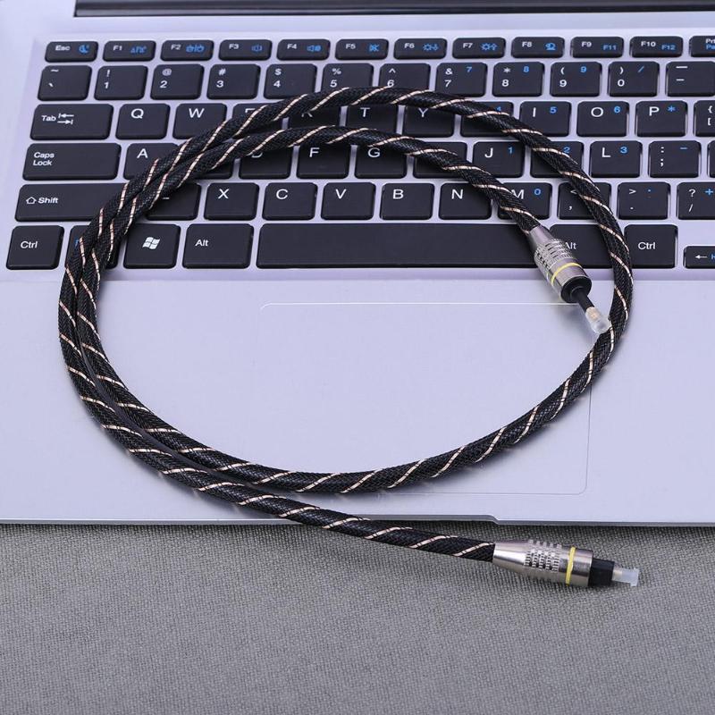 3,5mm Digital optisch Audio- Kabel Faser Mini Toslink auf Toslink Optik Kabel für PS2 PS3 Laptop HDVD