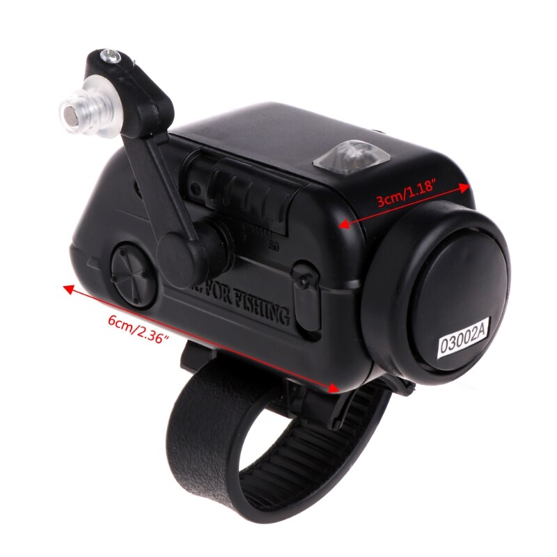 High Sensitive Fish Bite Alarm Adjustable Volume Fishing Rod Signal Device Bait Alertor