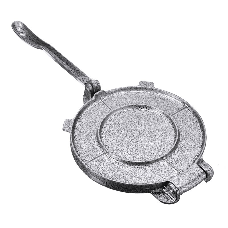 Herramienta plegable para hacer tortillas, utensilio para hacer pasteles y pasteles de aluminio pesado de 8 pulgadas, utensilios para hornear y hacer pasteles, con mango de lona