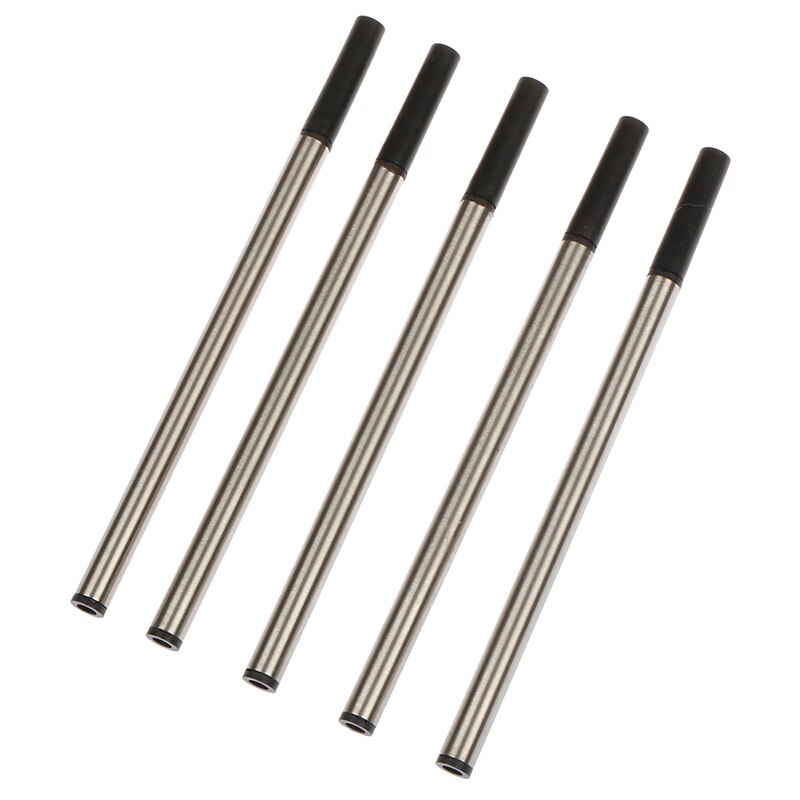 5pcs Metal Refills 1.0mm For Roller Ballpoint Pen Business Pen Ball Pen Refills General Specification Refill