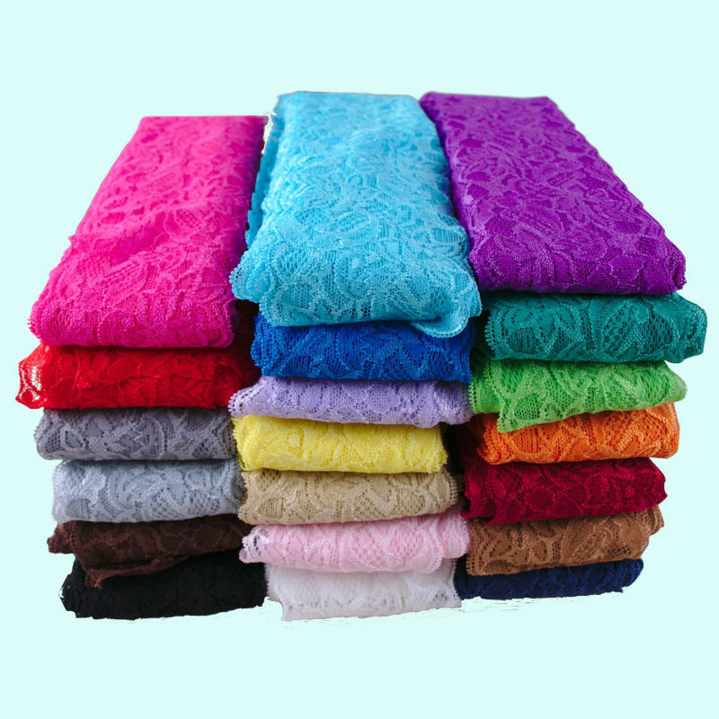 8 cm spandex elastische rekbare kanten rand doe-het-zelf ambachten stof voor jurk ondergoed lingerie shorts kleding decoratie kant lint