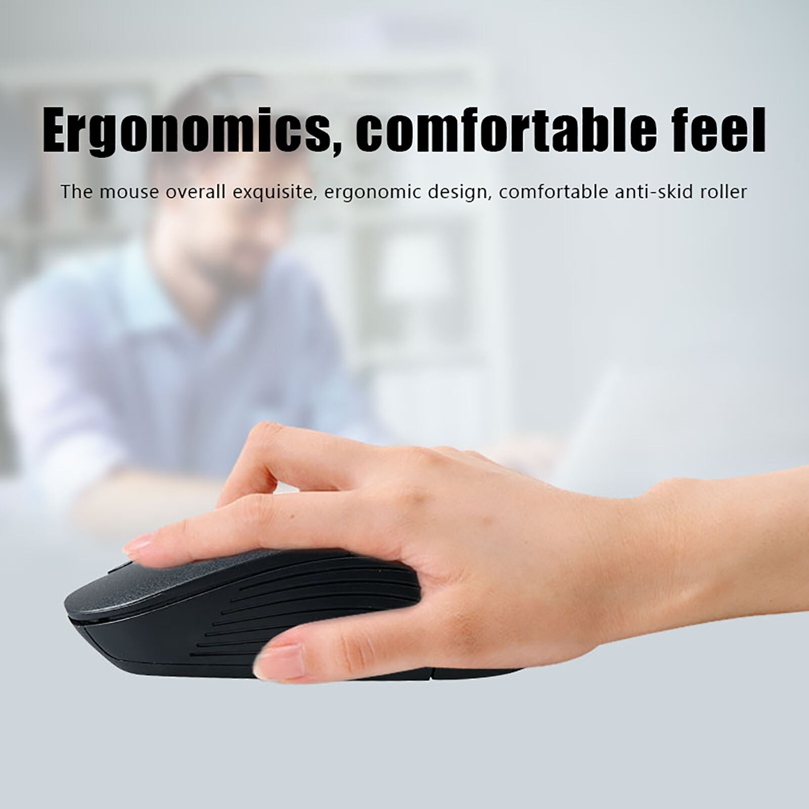 Gaming Keyboard Computer Mouse Gamer Set 2.4GHz 1600 DPI PC Keypad Ergonomic Optical Wireless Mouse For PC Laptop клавиатура