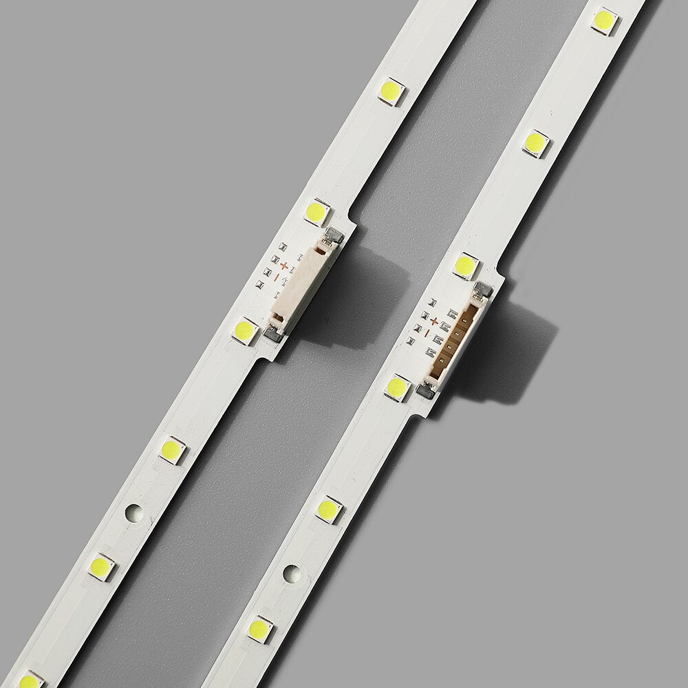2 stück/set led-streifen für samsung 40  ue40 nu 7100 40 nu 7100 un40 nu 7100 bn61-15481x lm41-00549a 00550a bn96-45955a cy -nn040 hglv 3v