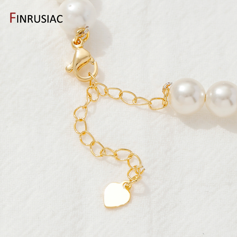 Cadenas de extensión de latón chapado en oro de 18 quilates con cierres de langosta, conector de eslabones, cola de collar, suministros de accesorios de pulsera DIY