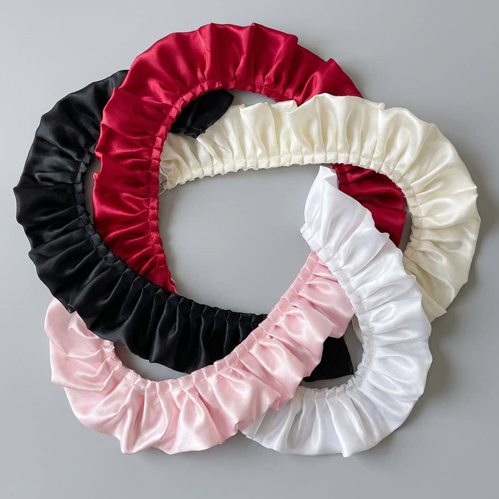 (1 Meter/Rolle) 5,5cm Doppellagige Spitzenrüsche Prinzessinnenrock-Accessoire Handgefertigtes DIY Komfortabler Stoff