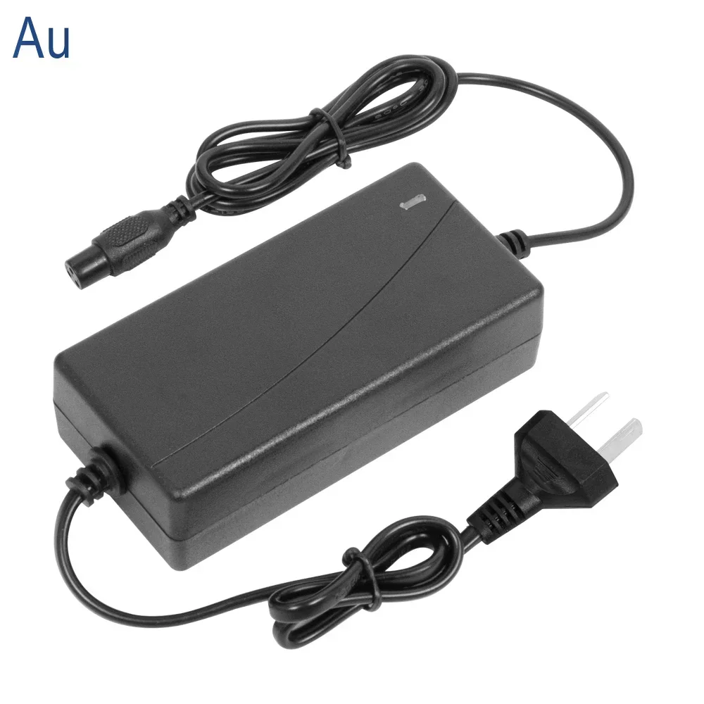 42v 2A Lithium Electric E Bike Battery Charger Li ion Chargers for Ebike Hoverboard Self-Balancing Scooter Bicycle Accessories: Burgundy